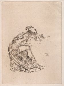 Cameo, No. 1 (Mother and Child), c. 1890-1893. Creator: James McNeill Whistler (American, 1834-1903)