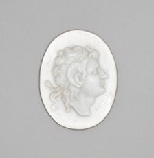 Cameo with Alexander the Great, Burslem, Late 18th century. Creator: Wedgwood