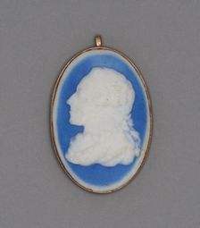 Cameo with Head of a Man, Burslem, Late 18th century. Creator: Wedgwood