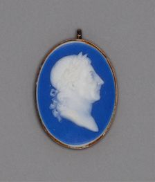 Cameo with Head of a Man, Burslem, Late 18th century. Creator: Wedgwood
