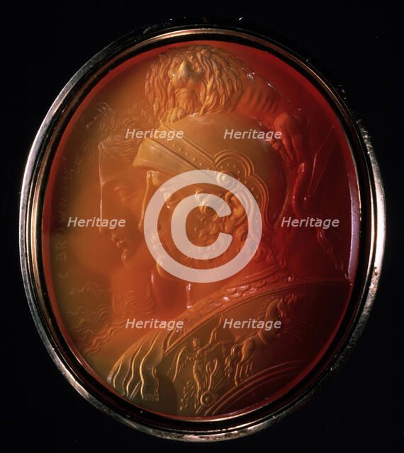 'Cameo with Mars and Bellona', c1784. Artist: Charles Brown