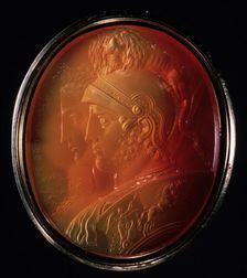 Cameo with Mars and Bellona c1784. Artist: Charles Brown