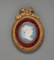 Cameo with Minerva, Burslem, Late 18th century. Creator: Wedgwood