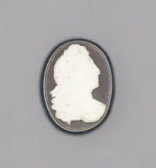 Cameo with Portrait of William III of England, Burslem, Late 18th century. Creator: Wedgwood
