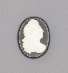 Cameo with Portrait of William III of England, Burslem, Late 18th century. Creator: Wedgwood