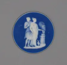 Cameo with Sacrifice, Burslem, Late 18th century. Creator: Wedgwood