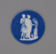 Cameo with Sacrifice, Burslem, Late 18th century. Creator: Wedgwood