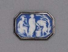 Cameo with Sacrifice of a Lamb, Burslem, Late 18th century. Creator: Wedgwood