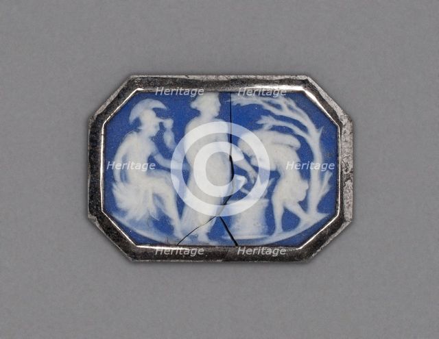 Cameo with Sacrifice of a Lamb, Burslem, Late 18th century. Creator: Wedgwood.