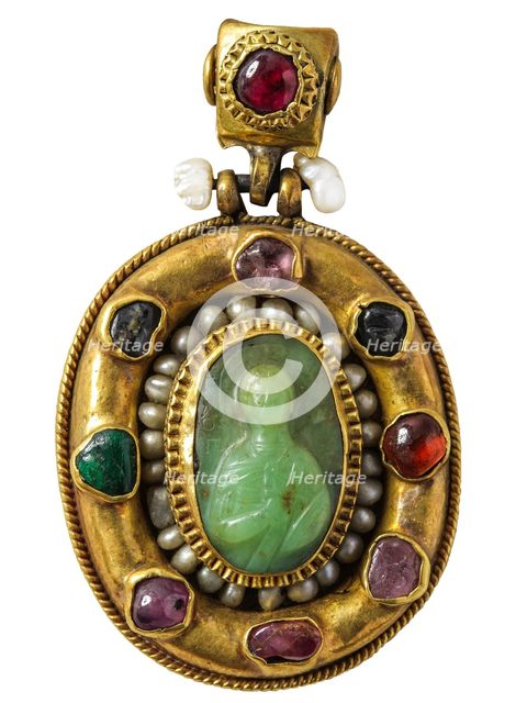 Cameo with Saint George.
