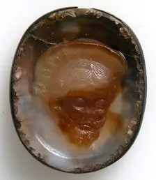 Cameo with Saint John The Baptist, Italian, 15th century. Creator: Unknown