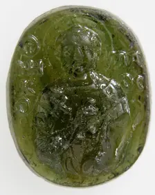 Cameo with Saint Nicholas, Byzantine or Italian, 12th-13th century. Creator: Unknown