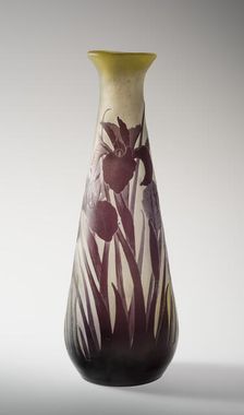 Cameo Vase, c1900-15. Creator: Emile Gallé