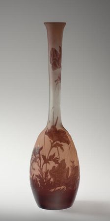 Cameo Vase, c1900-1915. Creator: Emile Gallé