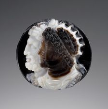 Cameo;Cameo with a Ptolemaic King and Zeus Ammon, 2nd century B.C. Creator: Unknown