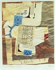 Camel, 1936. Creator: Schwitters, Kurt (1887-1948)