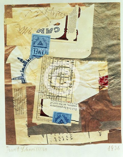 Camel, 1936. Creator: Schwitters, Kurt (1887-1948).