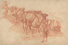 Camel Caravan. Creator: Unknown