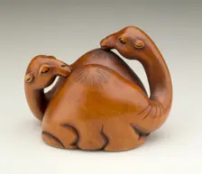 Camel Pair, Late 19th century. Creator: Unknown