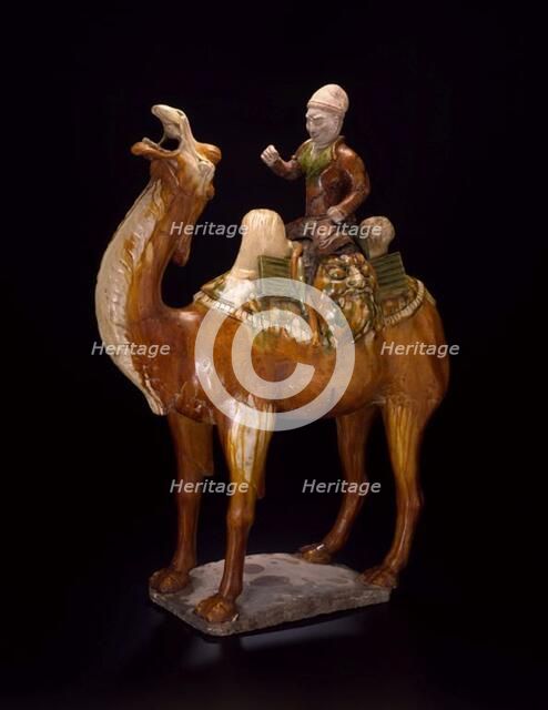 Camel, Tang dynasty (618-907 A.D.), first half of 8th century. Creator: Unknown.