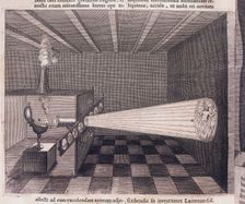 Camera obscura, 1646. Creator: Unknown