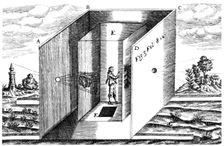 Camera Obscura, 1671. Creator: Unknown