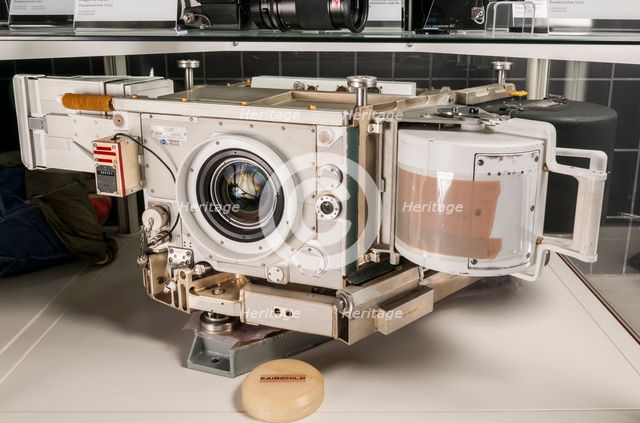 Camera, Lunar Mapping, Apollo, 1970s. Creator: Fairchild Space & Defense Systems.