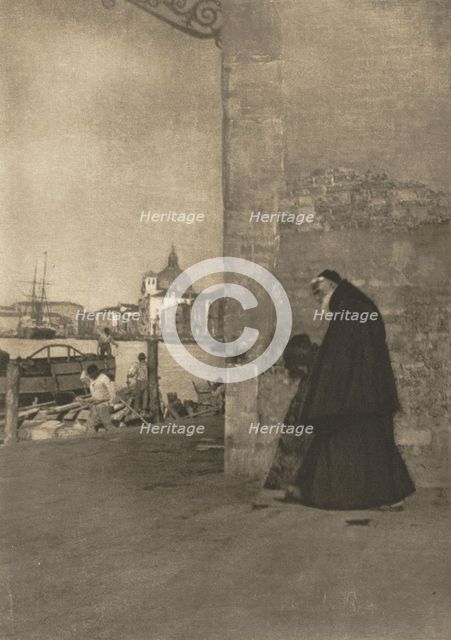 Camera Work: A Franciscan, Venice, 1904. Creator: James Craig Annan.