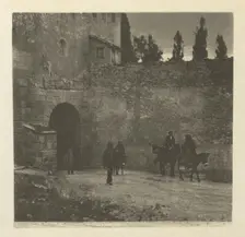Camera Work: A Gateway - Segovia, 1914. Creator: J. Craig Annan (British, 1864-1946)
