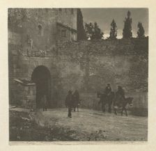 Camera Work: A Gateway - Segovia, 1914. Creator: J. Craig Annan (British, 1864-1946)