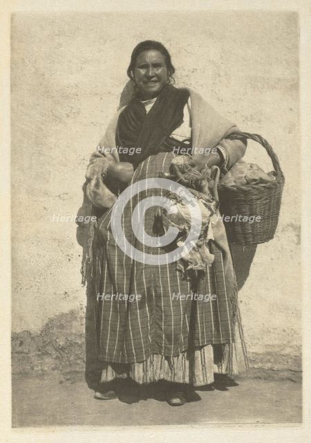 Camera Work: A Gitana - Granada, 1914. Creator: James Craig Annan.