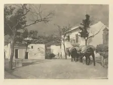 Camera Work: A Square - Ronda, 1914. Creator: J. Craig Annan (British, 1864-1946)