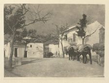 Camera Work: A Square - Ronda, 1914. Creator: J. Craig Annan (British, 1864-1946)
