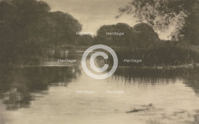 Camera Work: Bolney Backwater, 1910. Creator: J. Craig Annan (British, 1864-1946).
