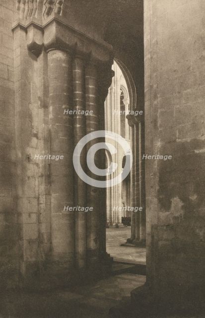 Camera Work: Ely Cathedral: A Memory of the Normans, 1903. Creator: Frederick Henry Evans.