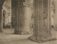 Camera Work: Ely Cathedral: Across Nave and Octagon, 1903. Creator: Frederick H. Evans (British, 1853-1943)