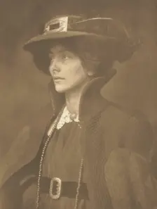 Camera Work: Frau Mathasius, 1904. Creator: J. Craig Annan (British, 1864-1946)