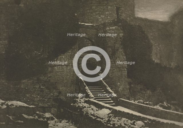 Camera Work: Harlech Castle, 1910. Creator: James Craig Annan.