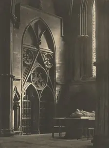 Camera Work: In Sure and Certain Hope, 1904. Creator: Frederick Henry Evans