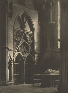 Camera Work: In Sure and Certain Hope, 1904. Creator: Frederick Henry Evans