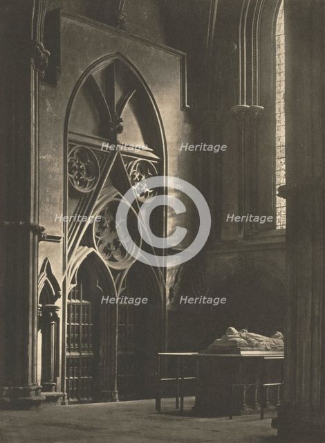 Camera Work: In Sure and Certain Hope, 1904. Creator: Frederick Henry Evans.