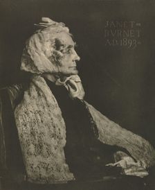 Camera Work: Janet Burnet, 1907. Creator: James Craig Annan