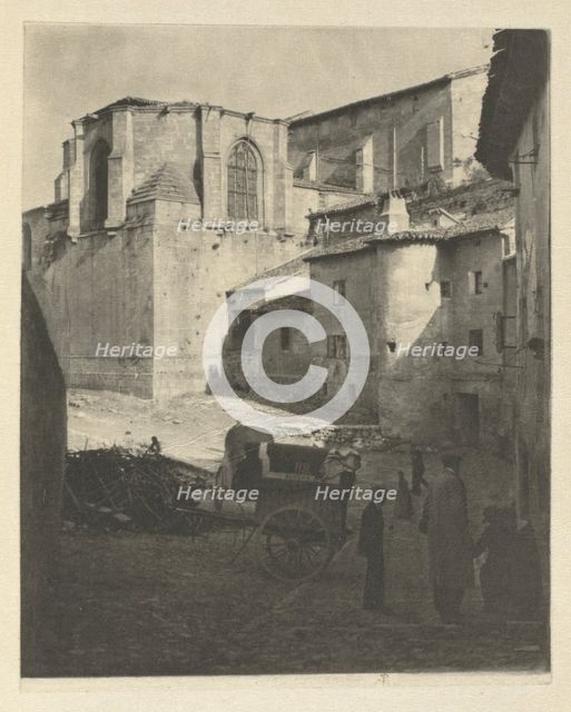 Camera Work: Old Church - Burgos, 1914. Creator: James Craig Annan.