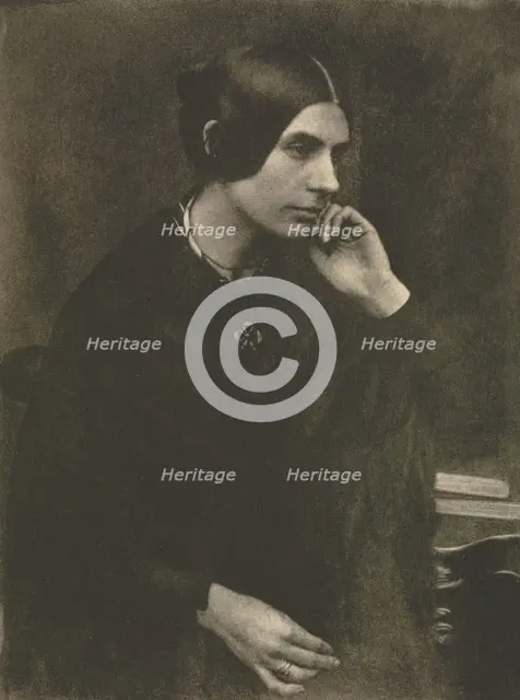 Camera Work: Lady in Black, 1912. Creator: David Octavius Hill (British, 1802-1870); Robert Adamson (British, 1821-1848), and.