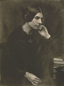 Camera Work: Lady in Black, 1912. Creator: David Octavius Hill (British, 1802-1870); Robert Adamson (British, 1821-1848), and