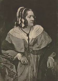Camera Work: Mrs. Anna Brownell Jameson, 1912. Creator: David Octavius Hill (British, 1802-1870); Robert Adamson (British, 1821-1848), and