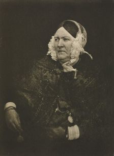 Camera Work: Mrs. Rigby, 1909. Creator: David Octavius Hill (British, 1802-1870); Robert Adamson (British, 1821-1848), and