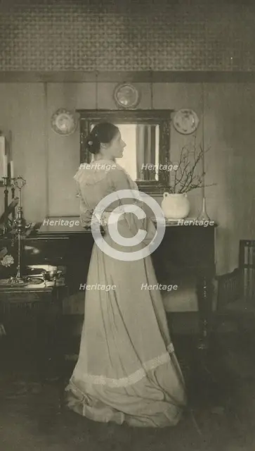Camera Work: Portrait of Mrs. C., 1907. Creator: J. Craig Annan (British, 1864-1946).