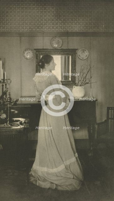 Camera Work: Portrait of Mrs. C., 1907. Creator: J. Craig Annan (British, 1864-1946).