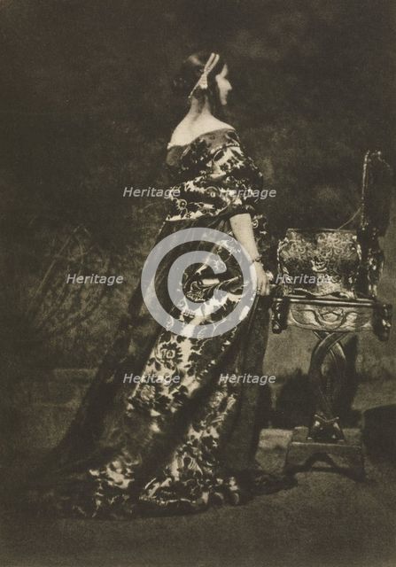 Camera Work: Portrait - The Gown and the Casket, 1909. Creator: David Octavius Hill (British, 1802-1870); Robert Adamson (British, 1821-1848), and.